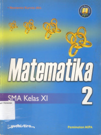 Image of MATEMATIKA 2 KELAS XI