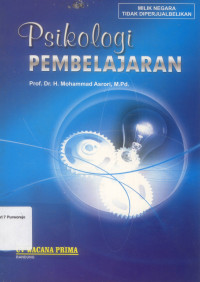 Image of PSIKOLOGI PEMBELAJARAN