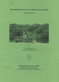 Image of GEOMORFOLOGI DAN HIDROLOGI KARS BAHAN AJAR