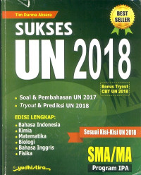 Image of SUKSES UN 2018 SMA/MA PROGRAM IPA