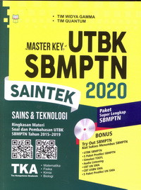 Image of MASTER KEY UTBK SBMPTN SAINTEK 2020