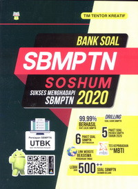 Image of BANK SOAL SBMPTN SOSHUM: SUKSES MENGHADAPI SBMPTN 2020