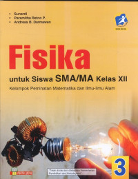 Image of FISIKA UNTUK SMA/MA KELAS XII PEMINATAN MIPA