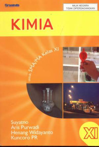 Image of KIMIA UNTUK SMA/MA KELAS XI