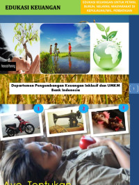 Image of (EBOOK) EDUKASI KEUANGAN UNTUK PETANI, BURUH, NELAYAN, MASYARAKAT DI KEPULAUAN/WIL. PERBATASAN