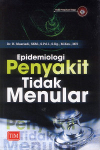 Image of EPIDEMIOLOGI PENYAKIT TIDAK MENULAR